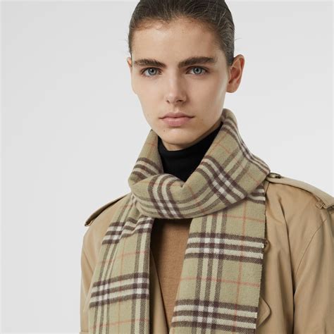 burberry lightweight cashmere scarf in check|burberry scarf 50 cashmere wool.